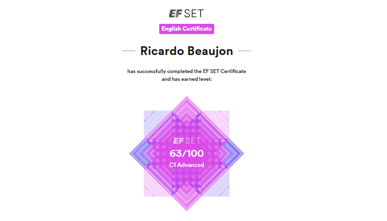 EF SET English Certificate