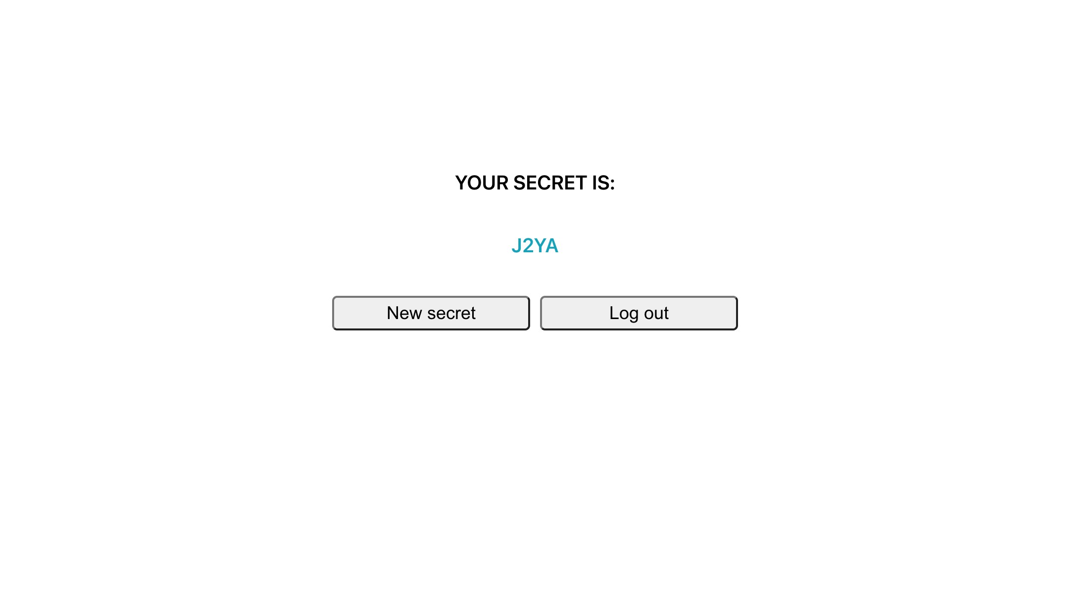 Encrypted-Secret project preview