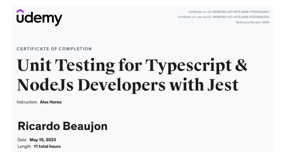 Unit Testing for Typescript & NodeJs Developers with Jest