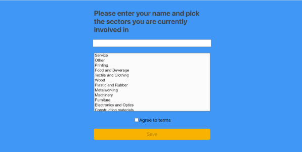 Validation Form project preview